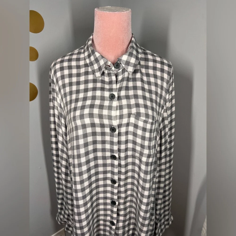 EUC Coldwater Creek Checked Shirt